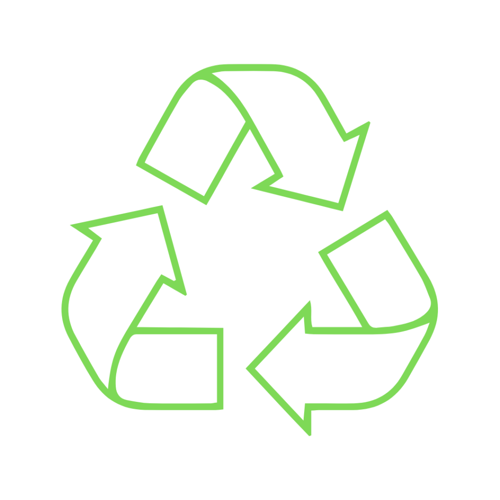 100% RECYCLABLE ICON