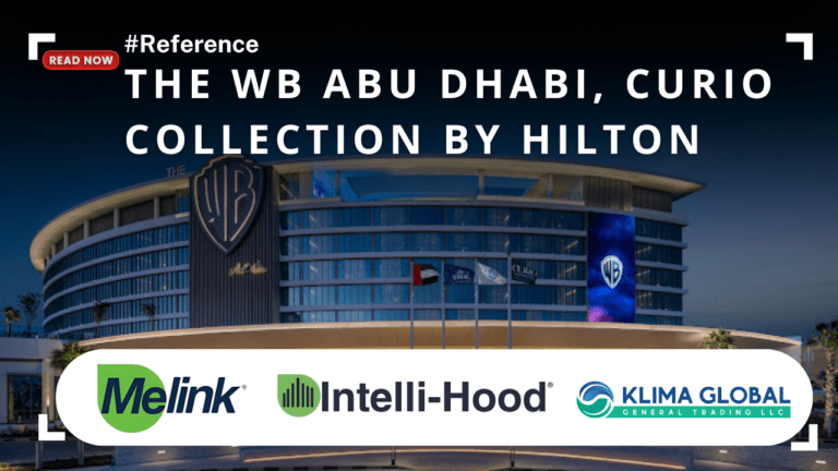 Reference - Intelli-Hood DCKV System installed at The WB Abu Dhabi, optimizing hotel kitchen efficiency and sustainability.
