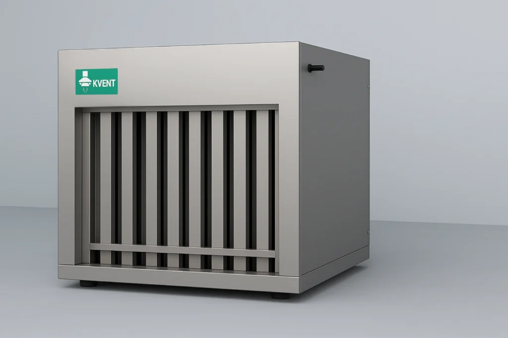 KVENT Hoods integrated with the Aquafil Wet Scrubber system