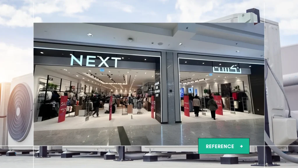 Klima Global General Trading LLC's HVAC Reference - Next @ Mall of Qatar, Doha, Qatar.