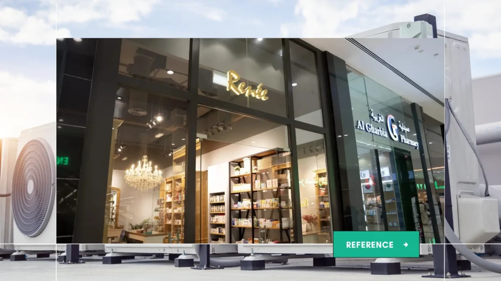 Klima Global General Trading LLC's HVAC Reference - Rene Store at Salalah grand mall.